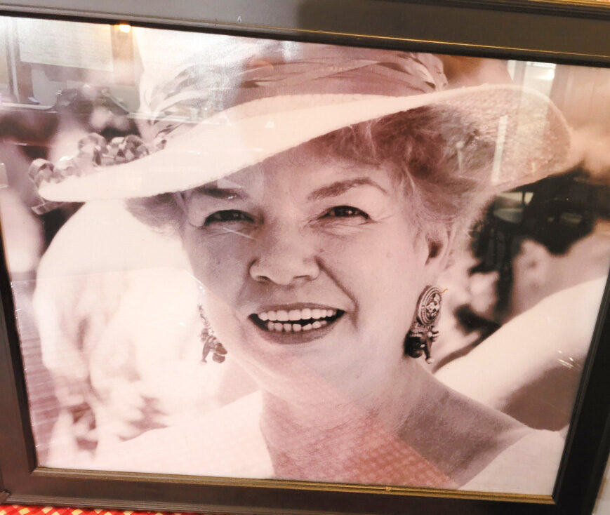 Old photo of Shirley Klapperich, a McHenry town leader